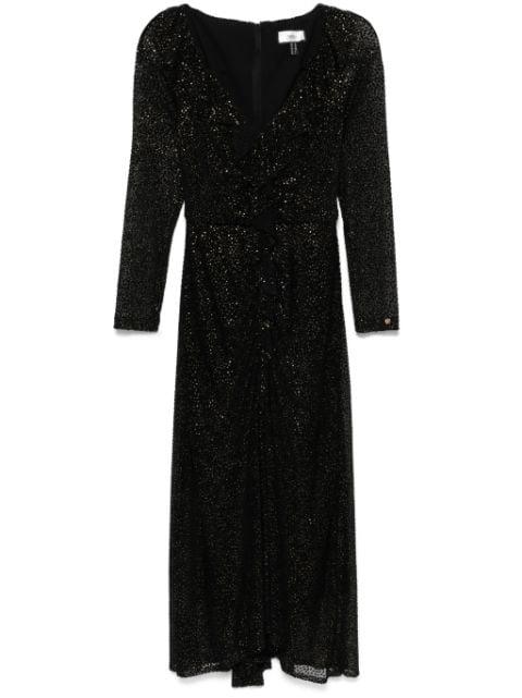 polka-dot tulle midi dress by NISSA