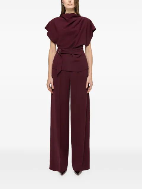 pressed-crease trousers by NISSA
