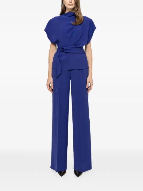 pressed-crease trousers by NISSA
