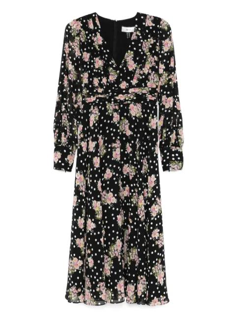printed midi dress by NISSA