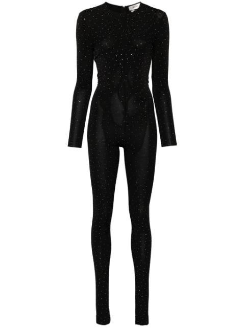 rhinestone-embellished jumpsuit by NISSA