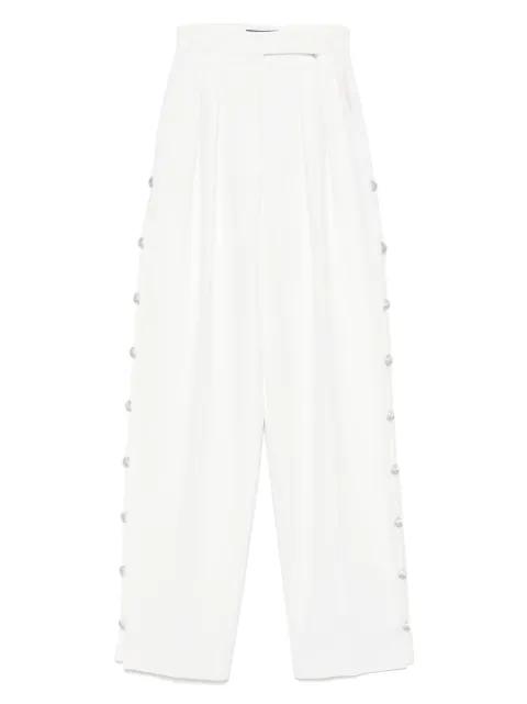 rhinestone-embellished pants by NISSA
