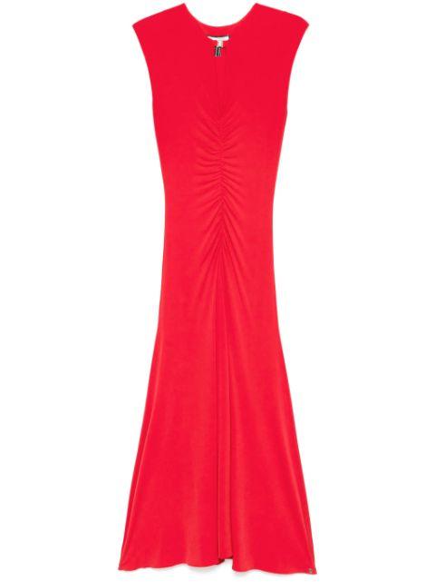ruched maxi dress by NISSA