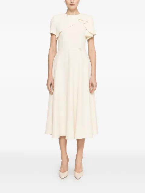 ruffled A-line dress by NISSA