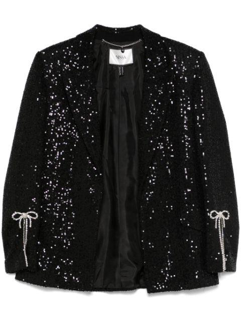 sequined blazer by NISSA