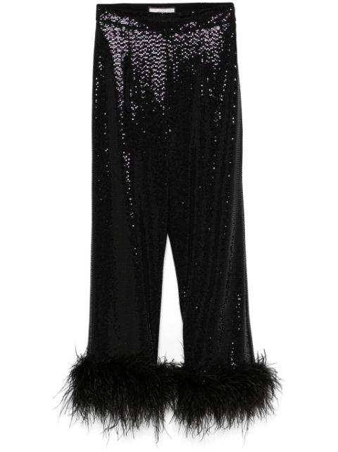 sequinned trousers by NISSA