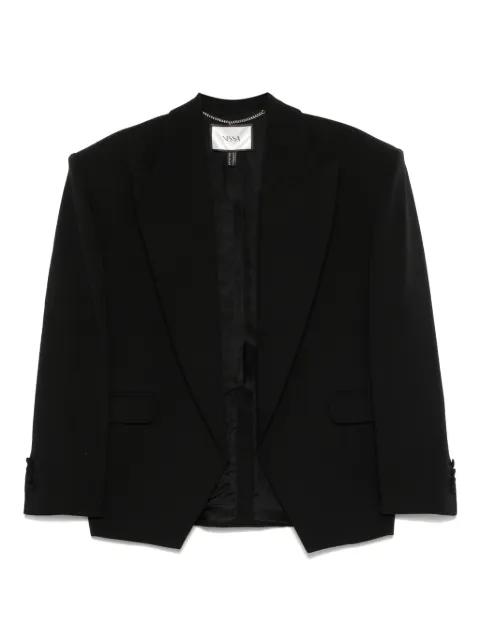 shoulder-pads oversized blazer by NISSA