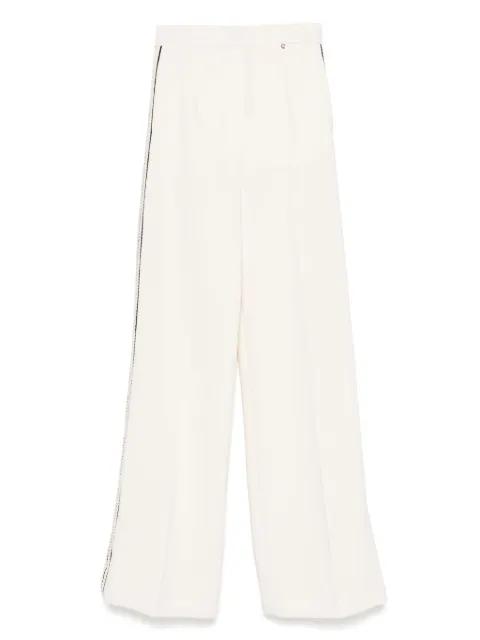 side-stripe trousers by NISSA