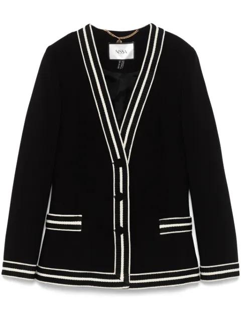 single-breasted blazer by NISSA