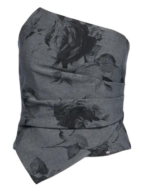 sleeveless floral-print top by NISSA