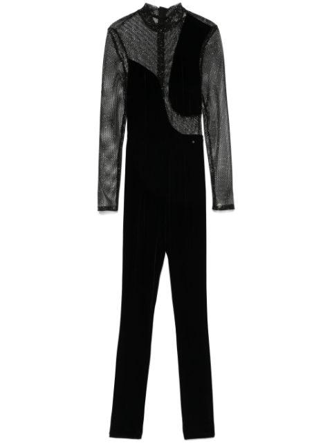 velvet jumpsuit by NISSA