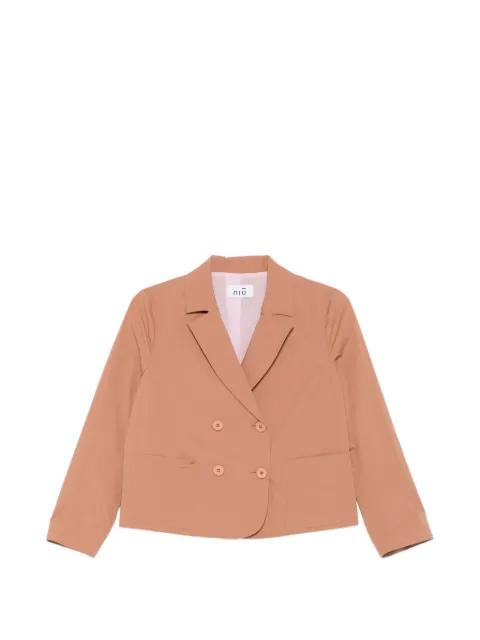 double-breasted jacket by NIU