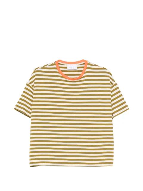 striped T-shirt by NIU
