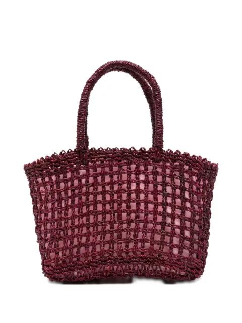 woven tote bag by NIU