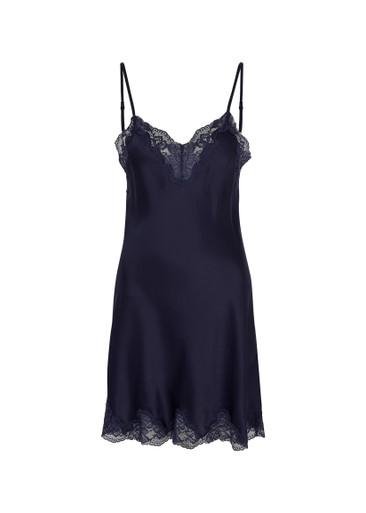 Morgan lace-trimmed silk chemise by NK IMODE