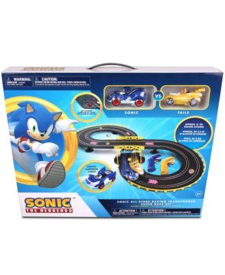 Sonic & Tails Remote Control Slot Car Race Set by NKOK