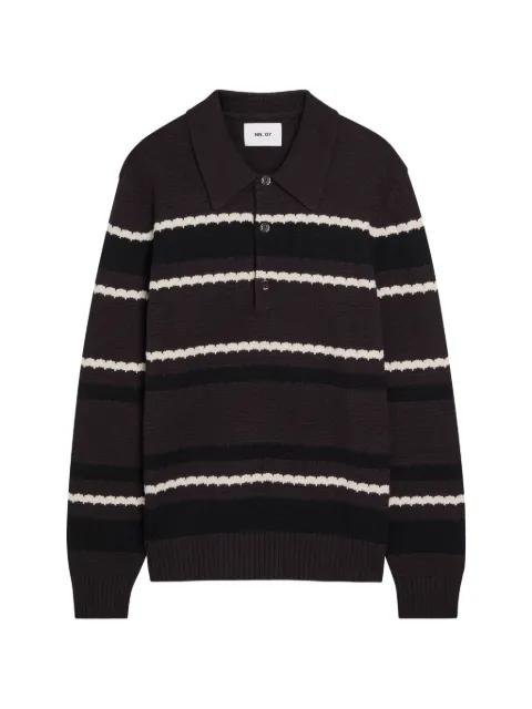 Alfie striped polo shirt by NN07
