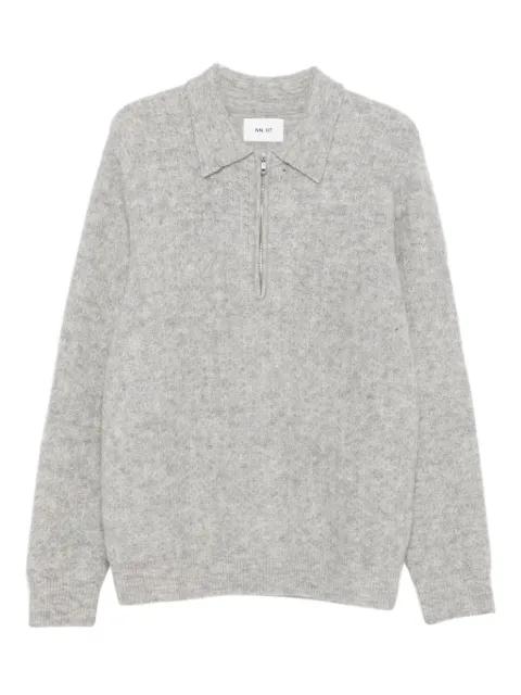 Alfie zip-neck polo shirt by NN07