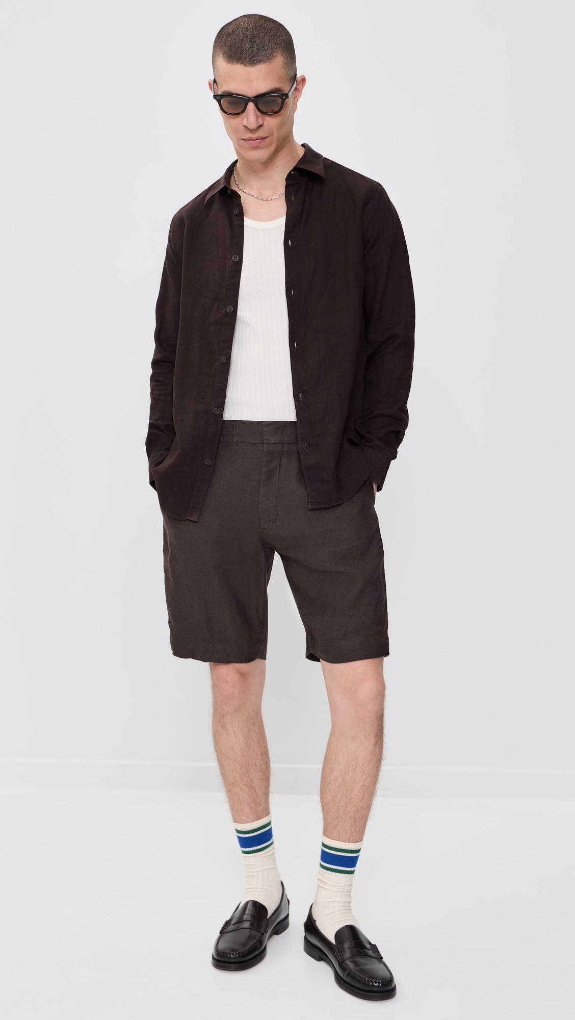 Billie Linen Shorts 9" by NN07
