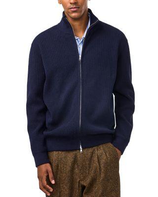 Danny Full Zip Ribbed Sweater by NN07