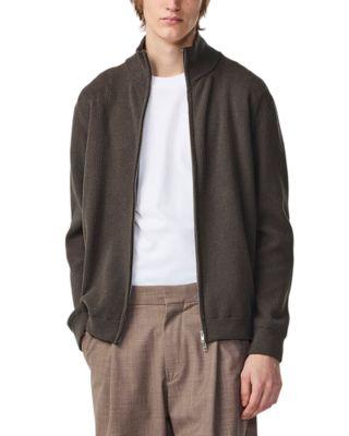 Danny Full Zip Ribbed Sweater by NN07