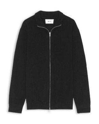 Danny Full Zip Ribbed Sweater by NN07