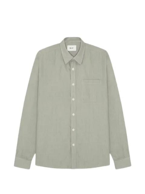 Deon chest-pocket long-sleeve shirt by NN07
