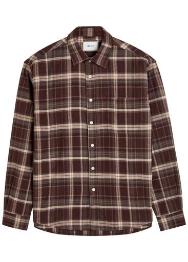Deon plaid cotton shirt by NN07