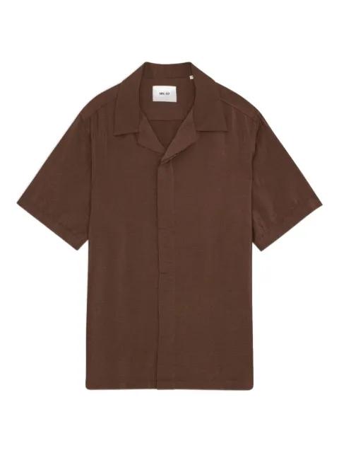 Hank revere-collar short-sleeve shirt by NN07