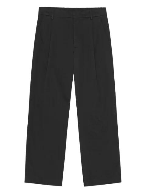 Kay pressed-crease pleated trousers by NN07