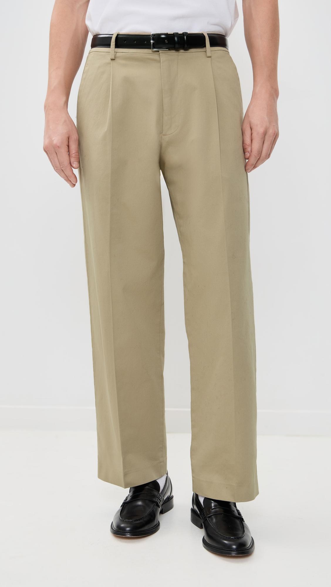 Kaye Cotton Relaxed Pleated Trousers by NN07