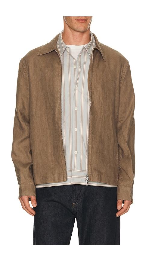 NN07 Alban 1454 Overshirt in Brown by NN07