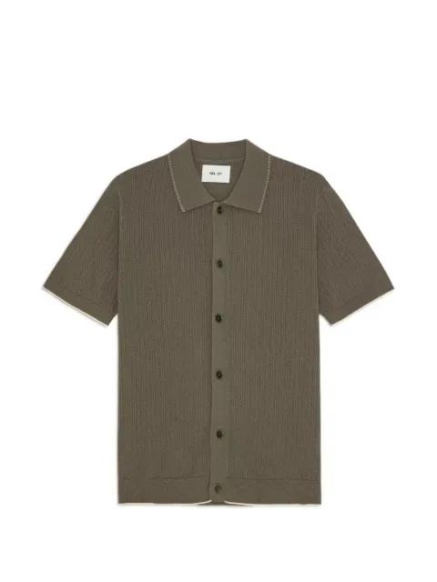 Nalo textured-knit shirt by NN07