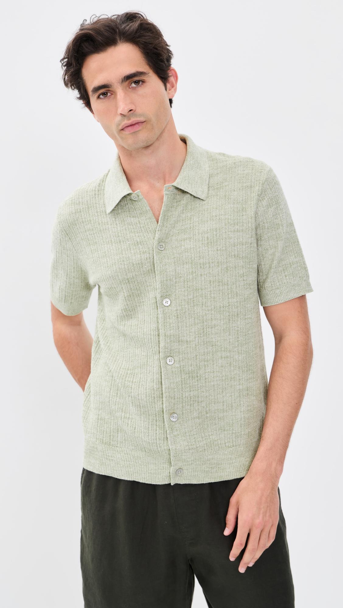 Nolan Button Down Polo Sweater by NN07