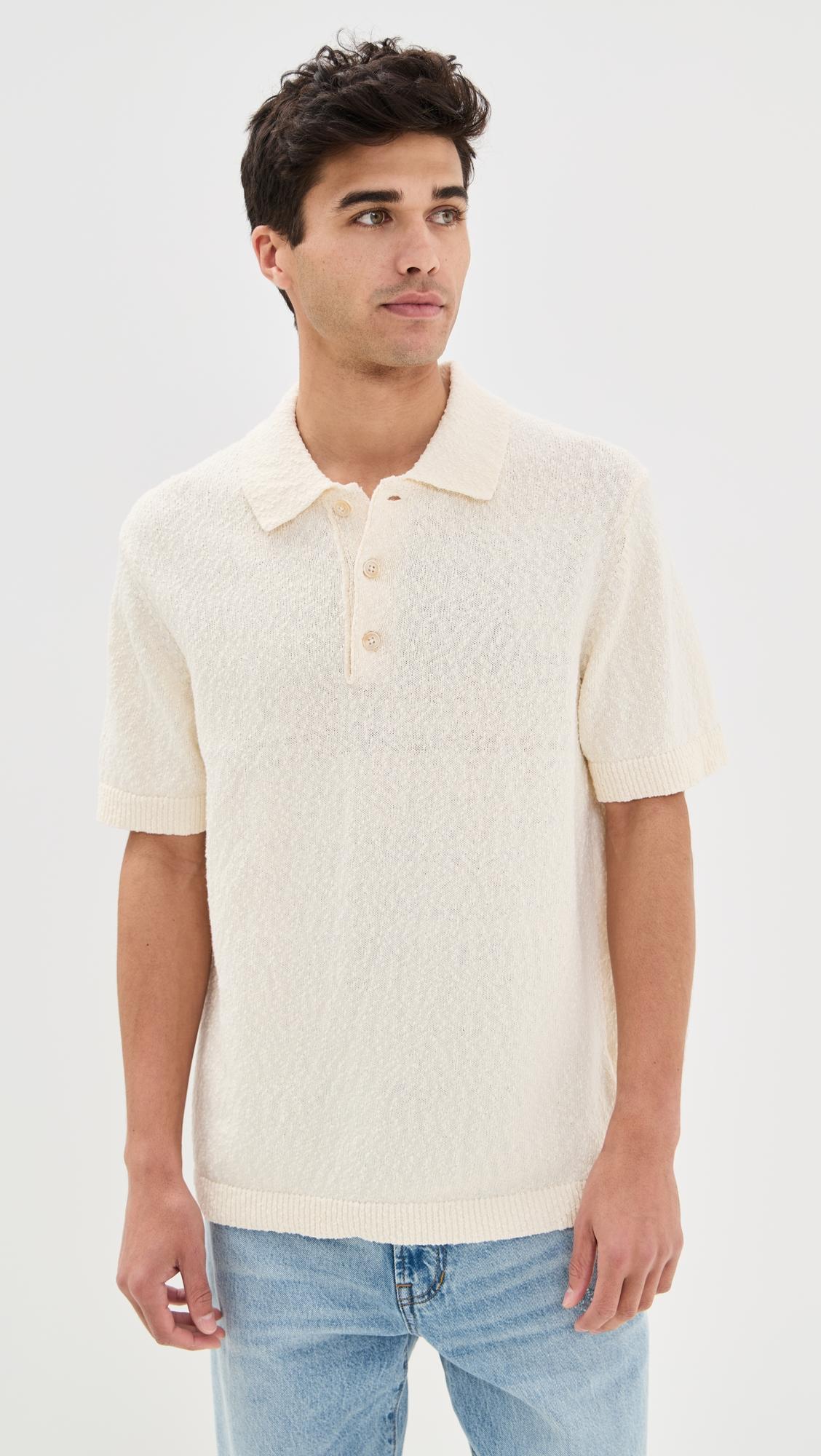Randy Boucle Knit Polo by NN07