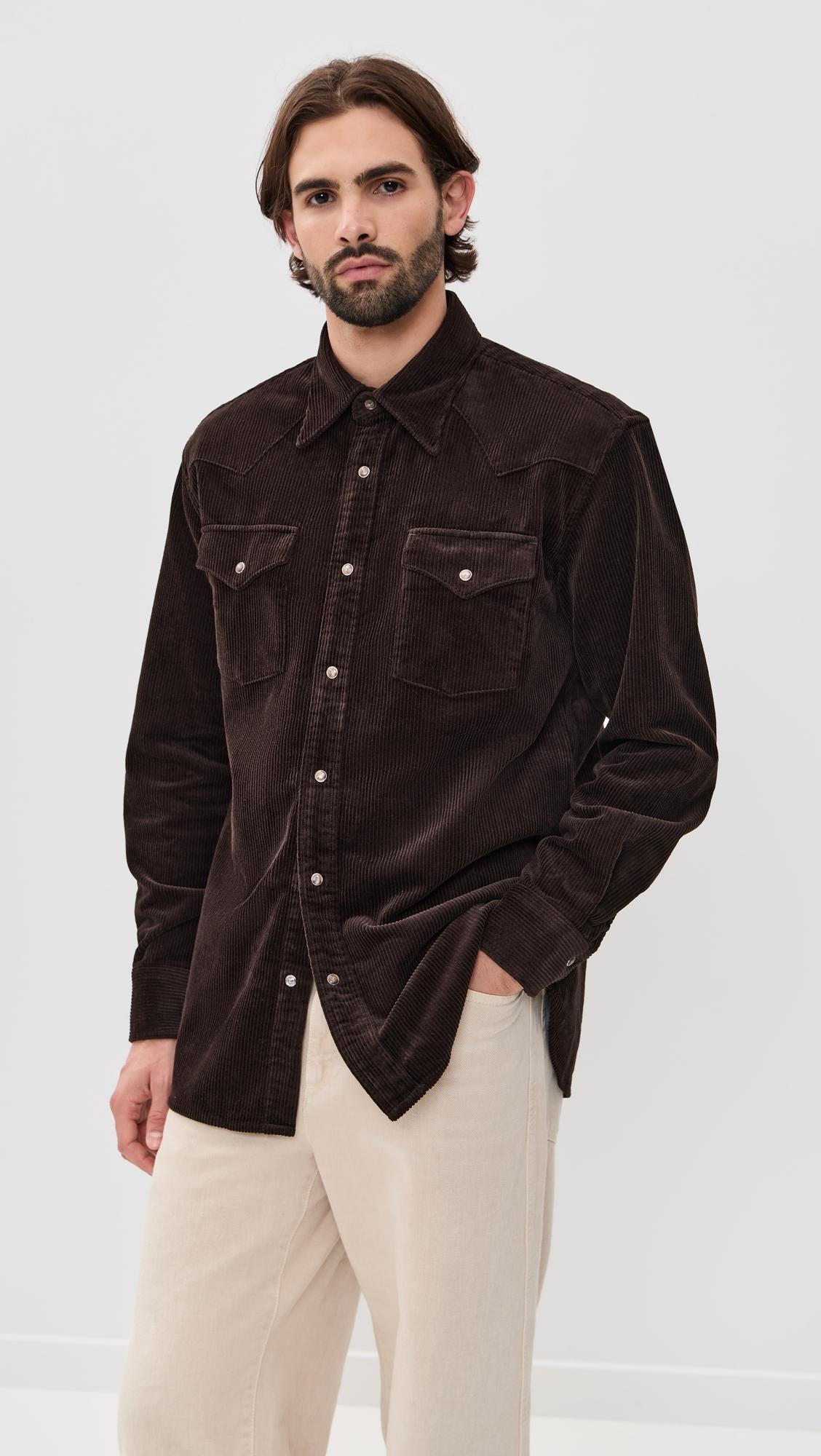 Ricky Corduroy Western Shirt by NN07