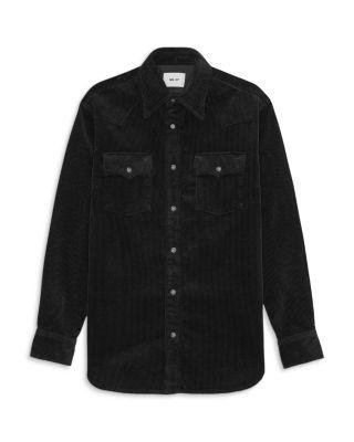 Ricky Snap Front Corduroy Shirt by NN07