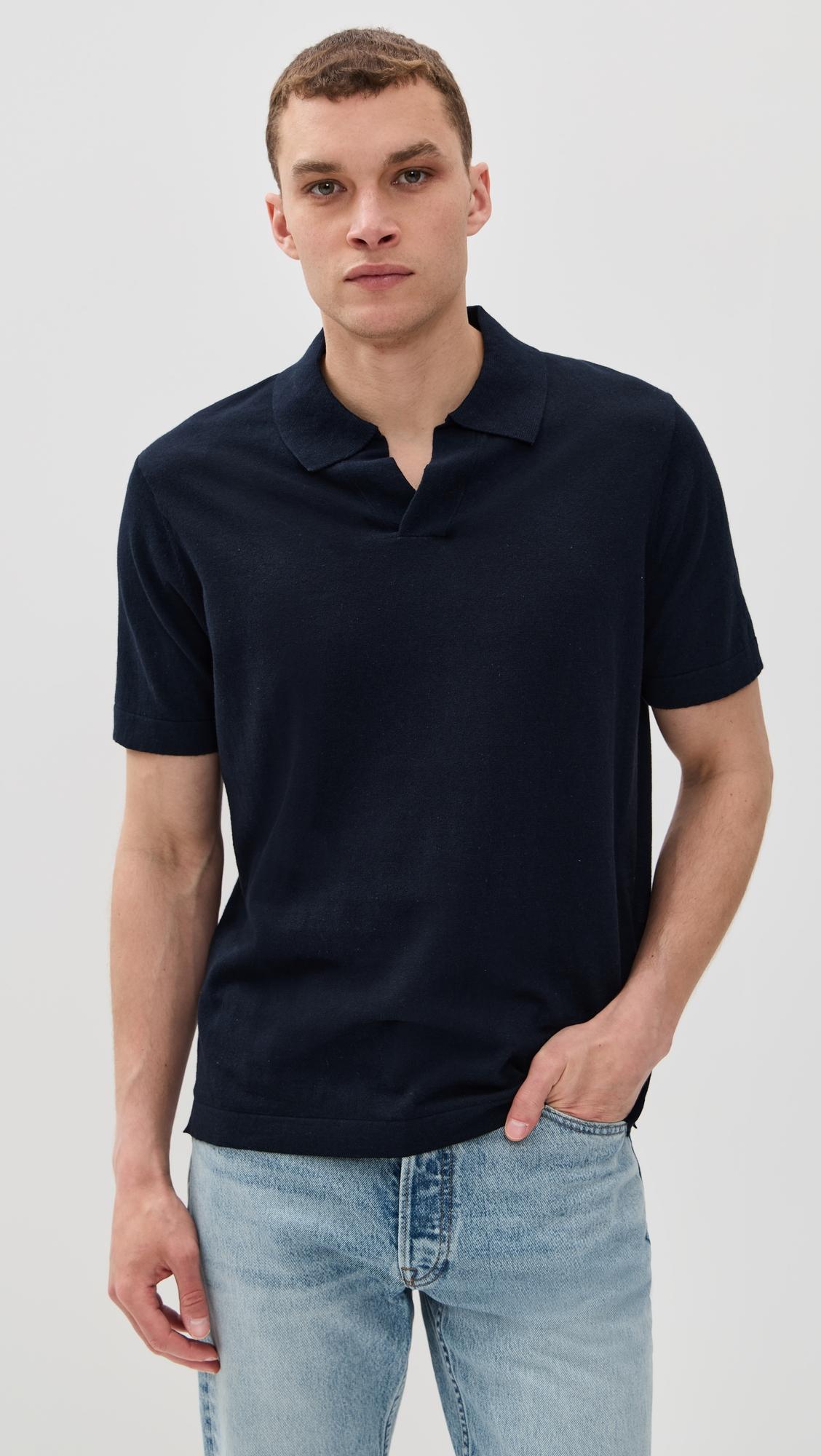 Ryan Cotton Linen Polo by NN07