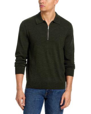 Sergio Quarter Zip Polo Sweater by NN07