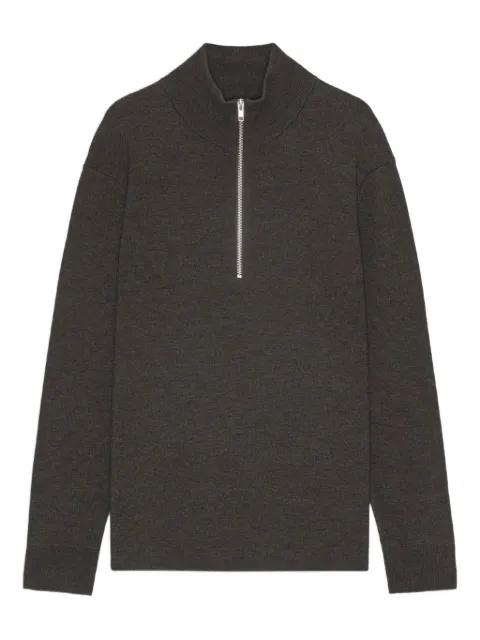 high-neck zip sweatshirt by NN07