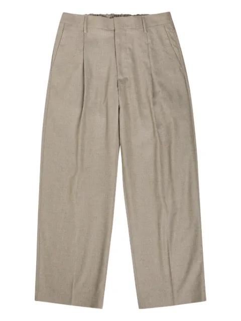 pleated straight-leg trousers by NN07
