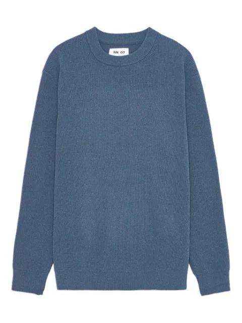 ribbed crew-neck sweater by NN07
