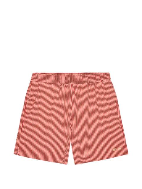 striped holiday swim shorts by NN07