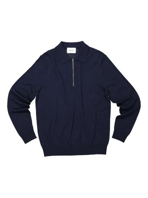 zippered polo sweater by NN07