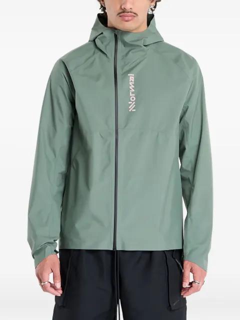 zip-fastening sports jacket by NNORMAL