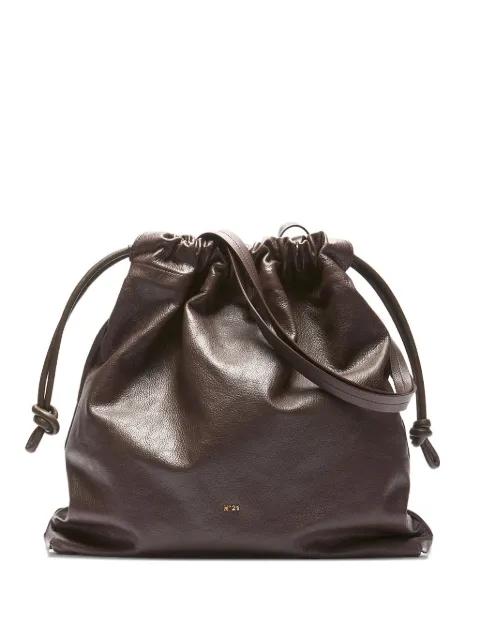 Eva drawstring shoulder bag by NO.21