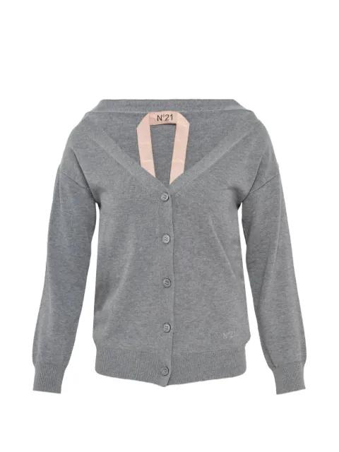 button cardigan by NO.21