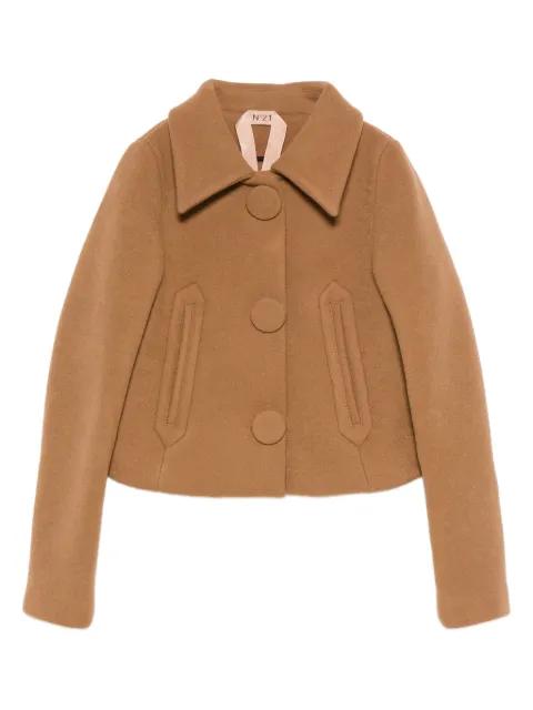 button-up jacket by NO.21