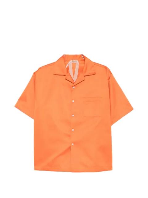 chest-pocket short-sleeve shirt by NO.21