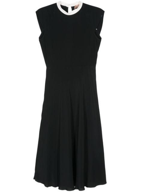 crepe midi dress by NO.21